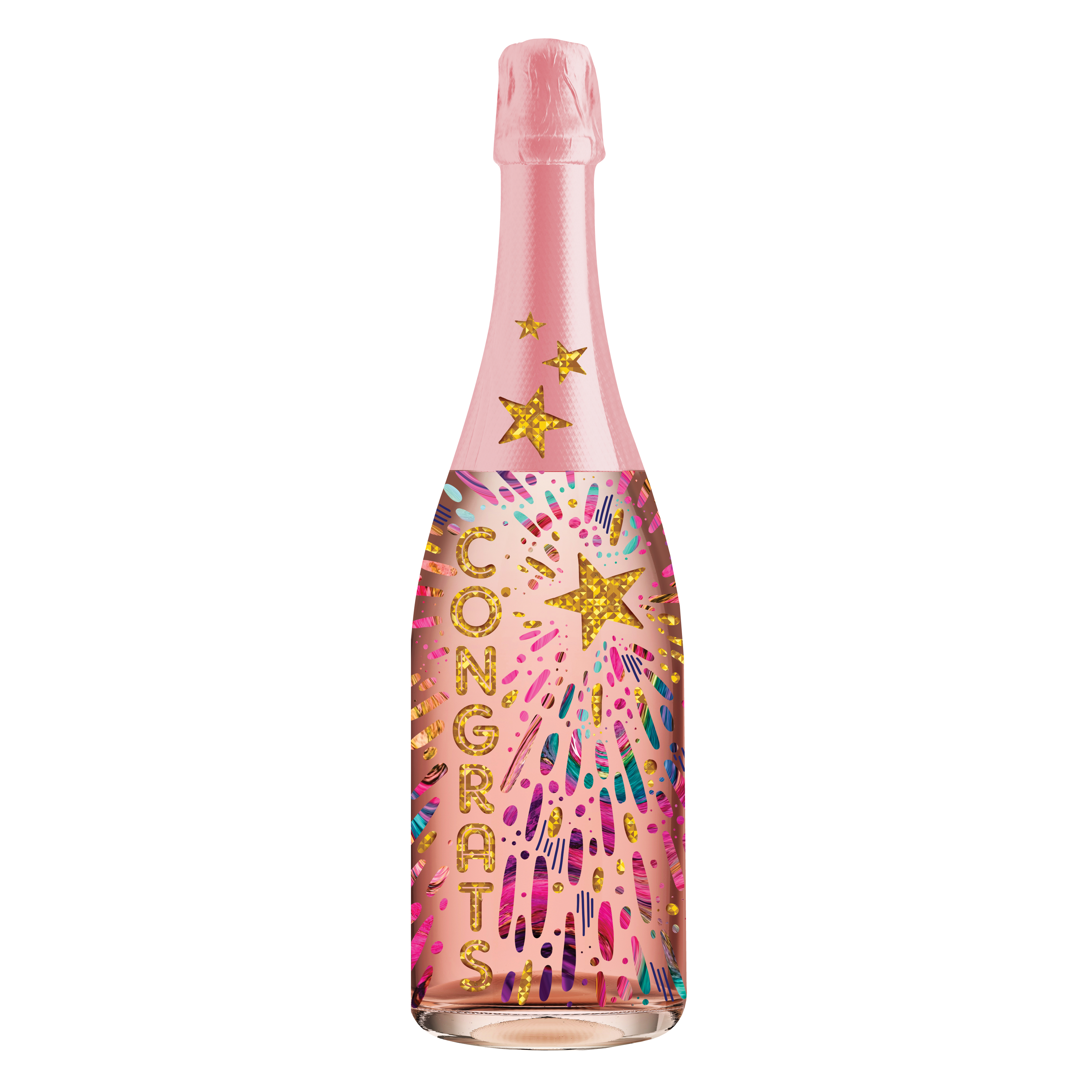 Pictura Congrats Champagne Sound Card featuring elegant champagne glass design for celebration occasions